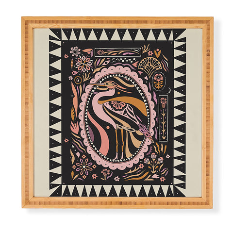 Cassidy Rae Marietta Heron Framed Wall Art