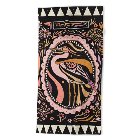 Cassidy Rae Marietta Heron Beach Towel