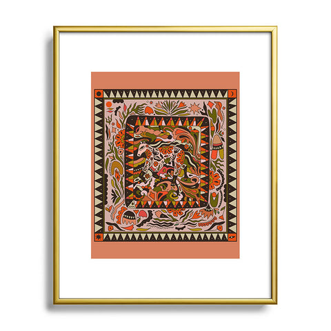 Cassidy Rae Marietta Horse Wild Metal Framed Art Print