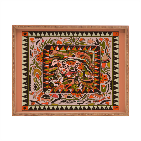 Cassidy Rae Marietta Horse Wild Rectangular Tray