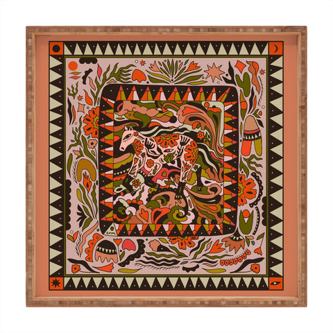 Cassidy Rae Marietta Horse Wild Square Tray