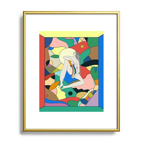 Cassidy Rae Marietta Lollipop Metal Framed Art Print