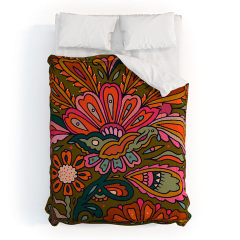 Cassidy Rae Marietta Modern Paisley Comforter