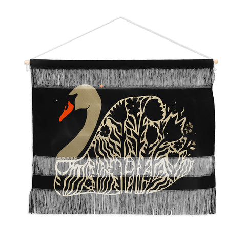 Cassidy Rae Marietta Swan Opal Wall Hanging Landscape