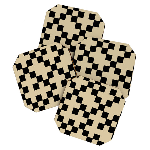 Cassidy Rae Marietta Swiss Cross Remix Coaster Set