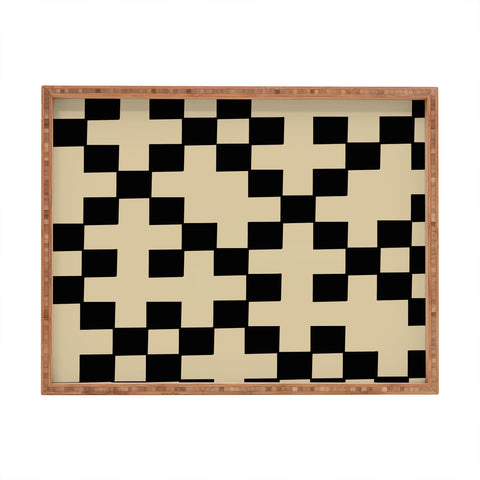Cassidy Rae Marietta Swiss Cross Remix Rectangular Tray