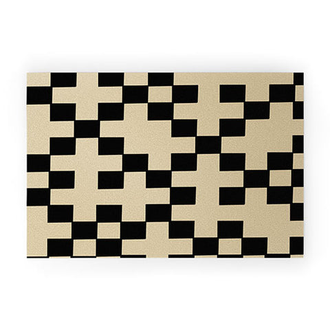 Cassidy Rae Marietta Swiss Cross Remix Welcome Mat