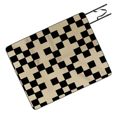 Cassidy Rae Marietta Swiss Cross Remix Picnic Blanket