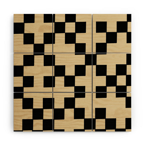 Cassidy Rae Marietta Swiss Cross Remix Wood Wall Mural