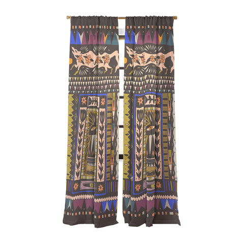 Cassidy Rae Marietta Wolf and The Rabbit Sheer Non Repeat