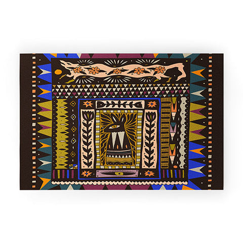 Cassidy Rae Marietta Wolf and The Rabbit Welcome Mat