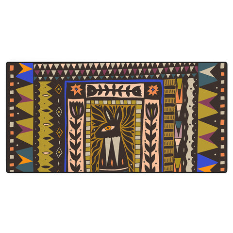 Cassidy Rae Marietta Wolf and The Rabbit Desk Mat