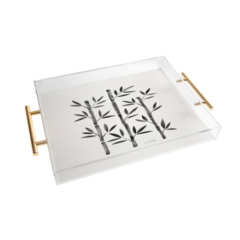 Cat Coquillette Black Bamboo Acrylic Tray