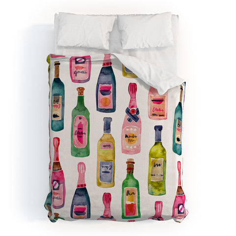 Cat Coquillette Champagne Collection Duvet Cover