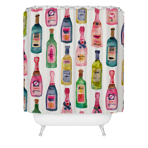 Cat Coquillette Champagne Collection Shower Curtain