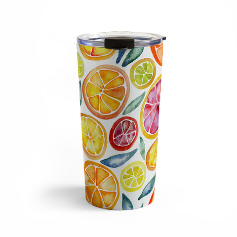 Cat Coquillette Citrus Slices Travel Mug