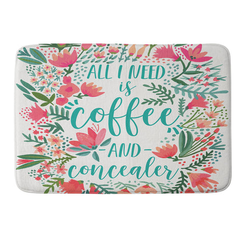 Cat Coquillette Coffee Concealer Juicy Memory Foam Bath Mat