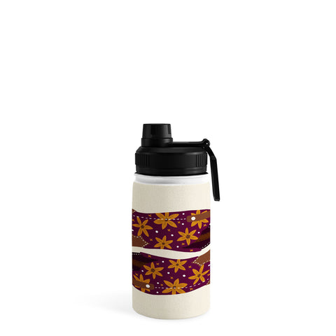 Cat Coquillette Cowgirl Boots Fuchsia Orange Water Bottle