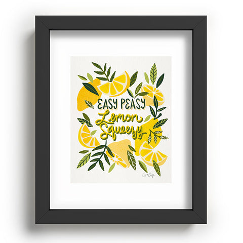 Cat Coquillette Easy Peasy Lemon Squeezy Citru Recessed Framing Rectangle