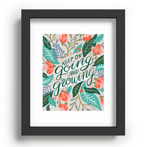 Cat Coquillette Keep on Going and Growing Recessed Framing Rectangle