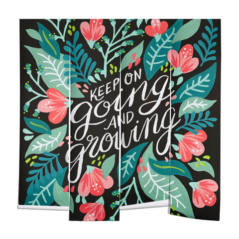 Cat Coquillette Keep on Going Growing Pink Wall Mural