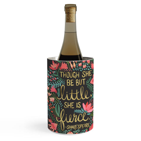 Cat Coquillette Little Fierce on Charcoal Wine Chiller