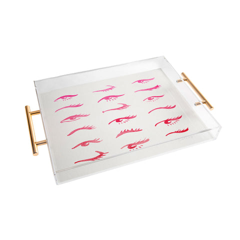 Cat Coquillette Mascara Envy Pink Acrylic Tray