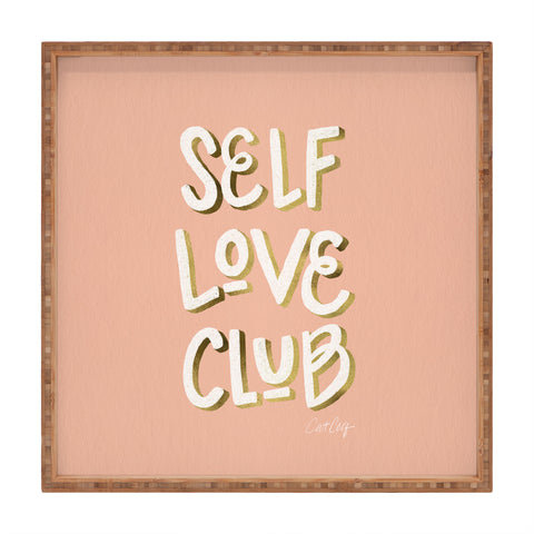 Cat Coquillette Self Love Club Blush Gold Square Tray