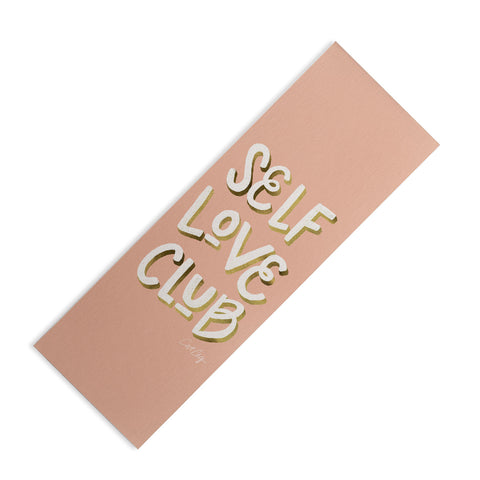 Cat Coquillette Self Love Club Blush Gold Yoga Mat