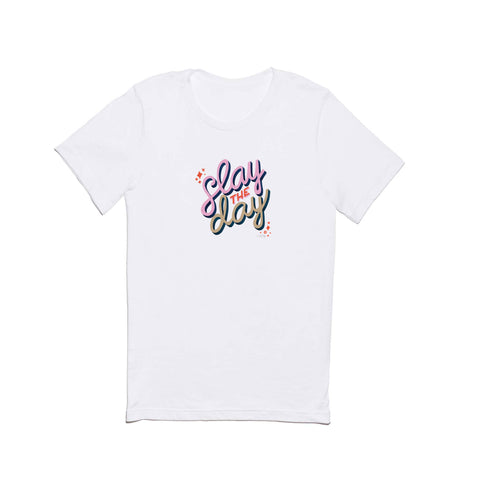 Cat Coquillette Slay the Day Coral Pink Classic T-shirt