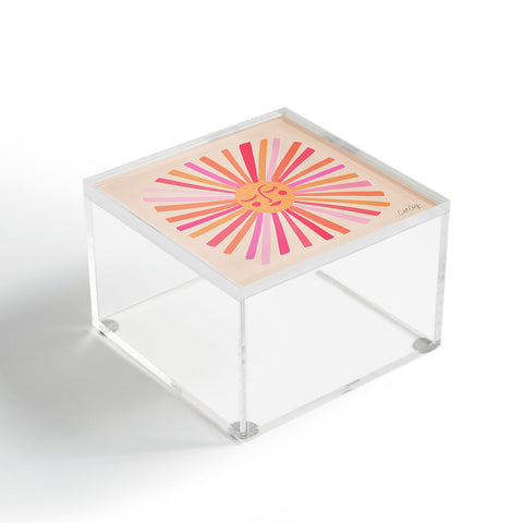 Cat Coquillette Sunshine Pink Acrylic Box