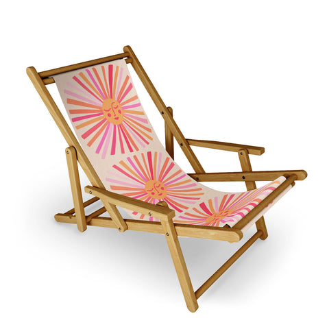Cat Coquillette Sunshine Pink Sling Chair