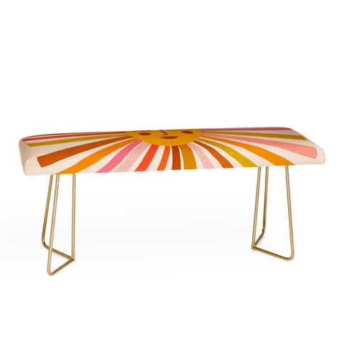Cat Coquillette Sunshine Retro Ochre Palette Bench