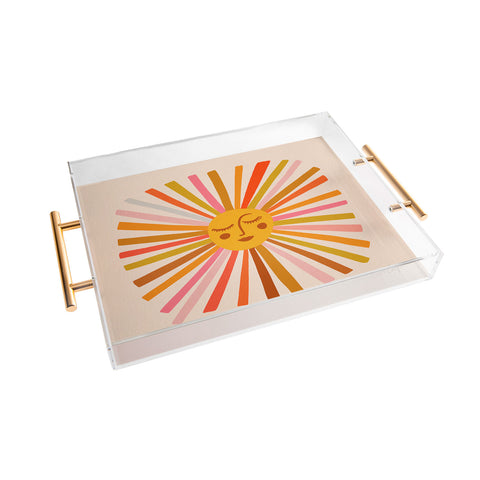 Cat Coquillette Sunshine Retro Ochre Palette Acrylic Tray