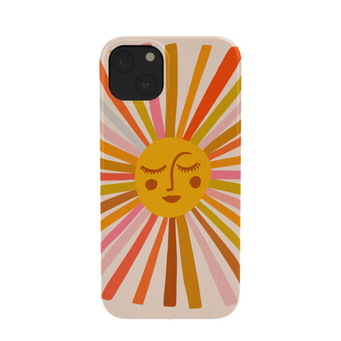 Cat Coquillette Sunshine Retro Ochre Palette Phone Case