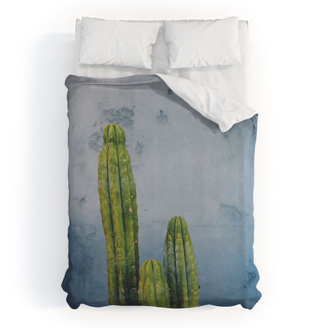 Catherine McDonald Cactus Family Portrait Duvet Cover