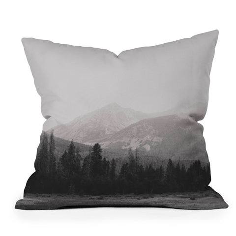 Catherine McDonald COLORADO ROCKY MOUNTAINS Outdoor Throw Pillow