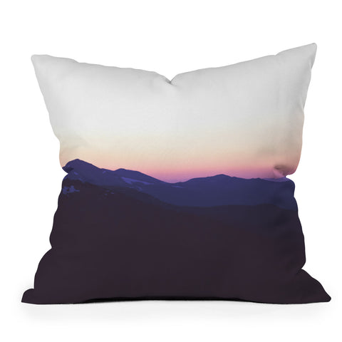 Catherine McDonald Colorado Sunset Outdoor Throw Pillow