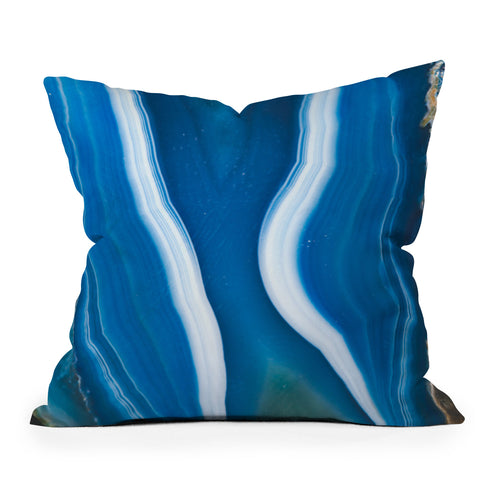 Catherine McDonald Crystalized Wood Outdoor Throw Pillow