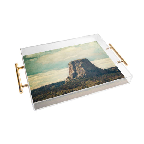 Catherine McDonald Devils Tower Acrylic Tray