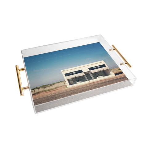 Catherine McDonald Irony in West Texas Acrylic Tray