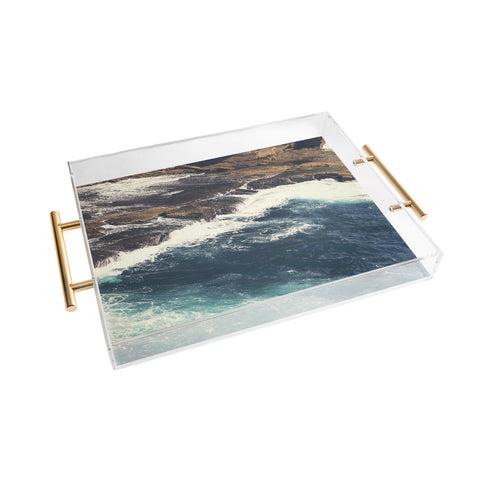 Catherine McDonald Land Meets Sea Acrylic Tray