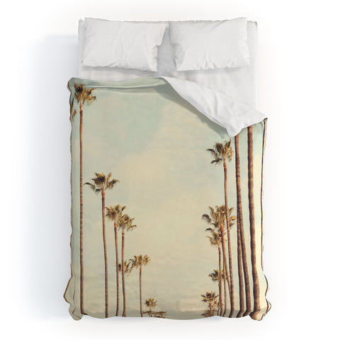 Catherine McDonald Los Angeles Palms Duvet Cover