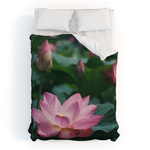Catherine McDonald Lotus Field Duvet Cover