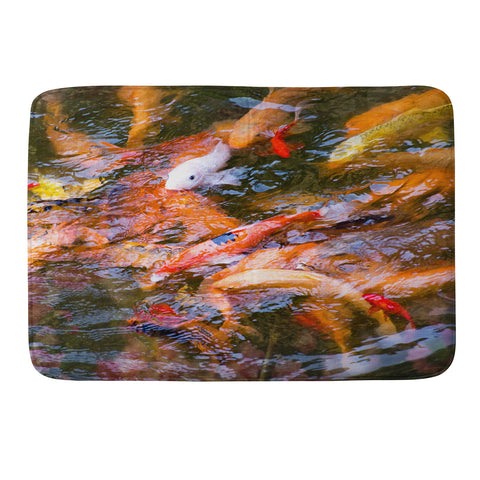 Catherine McDonald Ornamental Carp Memory Foam Bath Mat