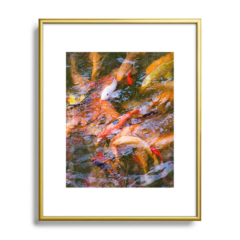 Catherine McDonald Ornamental Carp Metal Framed Art Print