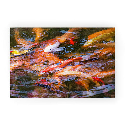 Catherine McDonald Ornamental Carp Welcome Mat