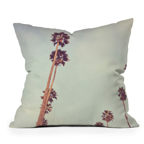 Catherine McDonald Streets Of Los Angeles Outdoor Throw Pillow