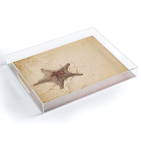 Catherine McDonald Tropical Starfish Acrylic Tray
