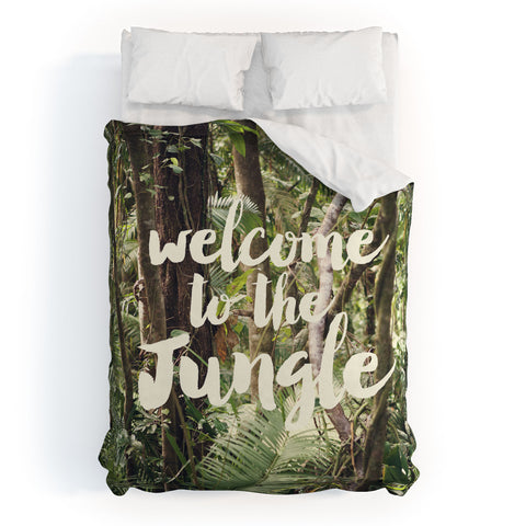 Catherine McDonald Welcome to the Jungle Duvet Cover